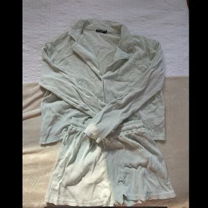 2 Nasty Gal Waffle Pajama Sets